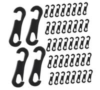 Gogogmee 200piezas Ganchos De Fijación De Plástico Abs Para Funda De Asiento De Coche Gancho s Para Cojín De Asiento Accesorios Automovilísticos Prácticos y Duraderos