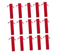 Gogogmee 20piezas Estuche Cordón Para Lápices y Bolígrafos Unidades Terciopelo Premium