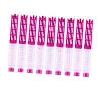 Gogogmee 20piezas Rulos De Plástico Para Cabello Autoagarre Herramienta Para Peinado Voluminizador Ligero y Portátil Para Uso Casa y Viajes Gama De Rizos Naturales y Seguros