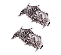 Gogogmee 2piezas Accesorios De Halloween Diademas Alas De Murciélago y Diablillo Para Cosplay Perfectos Para Fiestas y Disfraces Infantiles