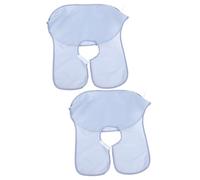 Gogogmee 2piezas Delantal De Afeitar Multifuncional Para Hombres Práctico Delantal De y Recorte Colector De Material y Lavable Color Plata