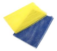 Gogogmee 2piezas Exfoliante Africana para Ducha Esponjas para Cuerpo Azul Paño para Lavado