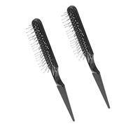 Gogogmee 2piezas Peine De Peluquería Pintail Cepillos De Acero Para Cardar y Desenredar El Cabello Para Teñir El Pelo Salones De