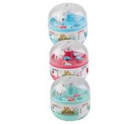 Gogogmee 3 Máquinas Mini de Garra, Juguetes de Dinosaurio en Plástico Duradero, Set de 3 Piezas (Azul, Rojo, Verde), Adecuado para Fiestas Infantiles y Coordinación Mano-Ojo