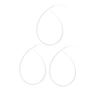 Gogogmee 3 Piezas Botella con Pajita para Lactancia Accesorio Seguro para Destete Material Alimentario Sistema Nursing para Bebés de Transición