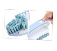 Gogogmee 3 Piezas Cepillos de Lavado de Ropa y Zapatos con Cerdas de Nailon Duraderas para Limpieza Multifuncional Cepillo Pequeño Extraíble para Manchas y Suciedad Color Color Aleatorio