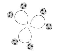 Gogogmee 3 Piezas Diademas Deportivas para Adultos Accesorio Divertido y Ligero para Cabello Banda Temática para Fiestas Deportivos Tocado Cómodo para Mujeres y Niñas