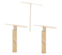 Gogogmee 3 Piezas Juguetes Voladores de Libélula de Bambú para Cuerda para Tirar Juguetes Creativos al Aire para Mejorar Coordinación y Habilidades Manuales