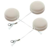 Gogogmee 3 piezas Limpiador Pantalla Macaron Portable para Móvil y Gafas Paño de Microfibra para Limpieza Rápida de Huellas y Manchas Diseño Compacto para Bolsillo y Bolsa