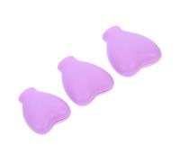 Gogogmee 3 piezas para Brochas de Maquillaje de Silicona Unidades Funda Práctica Antipolvo para Cabezales de Brocha Organizador Portátil para Viaje Accesorio Duradero y Reutilizable