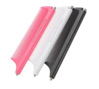 Gogogmee 3 Piezas Peines de Extensibles para Peluquería Profesional y Personal Peines para Peinados y Masaje del Cabelludo Resistentes y Fáciles de Transportar