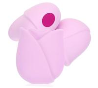 Gogogmee 3 Uds Estuche Para Brochas De Maquillaje Fundas Para Brochas De Maquillaje Cepillo De Silicona Cubierta Para Brochas De Maquillaje Soporte Para Brochas De Maquillaje Rosa