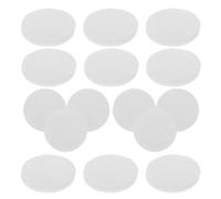 Gogogmee 30 Almohadillas de Fibra sin Perfume 22.5x3 Mm para Difusores de Aceites Esenciales, Recarga para Ambientadores de Coche, Filtro Absorbente de Color Claro, Accesorios Portátiles