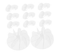 Gogogmee 30 Piezas Cuchillas de Repuesto para Secador de Pelo de Ventilador de Motor Plástico Accesorios Internos para Mantenimiento