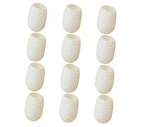 Gogogmee 30 piezas Unidades de Dedales de Seda Natural para Cuidado Facial Exfoliantes y Limpiadores Profundos para Eliminar Puntos Negros y Residuos Nariz y Rostro