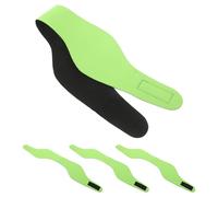 Gogogmee 4 Piezas Bandas Impermeables para Orejas para Natación 4 Piezas Talla L Verde, Diadema Ajustable de Neopreno para Protección Auditiva en Piscina, Playa y Deportes Acuáticos