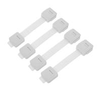Gogogmee 4 Piezas Cerraduras para Infantiles Seguridad para Armarios y Auto-adhesivas sin Perforación Protección para Bebés Cocina Dormitorio y Baño
