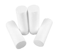 Gogogmee 4 Piezas Cilindros de Espuma de Poliestireno para Manualidades DIY Educación Infantil Colores Vibrantes Impermeables Accesorios Creativos para Arte y Arreglos
