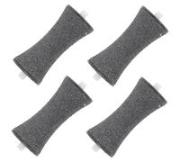 Gogogmee 4 piezas Recambios de Rodillos Gruesos para Eléctrica de Pies de Accesorios Profesionales para Eliminar Durezas y Piel Muerta Cabezales Duraderos para Pedicura Eficaz