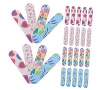 Gogogmee 40piezas Limas De Uñas Para Manicura Esponjas Pulidores De Uñas Decoración De