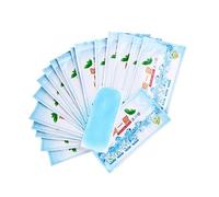 Gogogmee 40piezas Parches Refrescantes De Gel Anticálido Para Verano Efecto Enfriador Adultos Portátiles y Prácticos Previene El Daño Cerebral Por