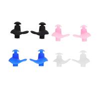 Gogogmee 4pares Silicone Swimming Ear Plugs for Kids Anti-noise Bathing Earplugs