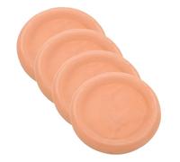 Gogogmee 4piezas Láminas Humidificadoras de Arcilla Disco Humidificador para Cigarros Accesorios para Humidificadores Mantenimiento de Humedad de Cigarrillos