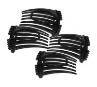 Gogogmee 4piezas Peine Lateral Para Novia Soporte Para De Caballo Accesorio Para Pelo Para Boda Compromiso