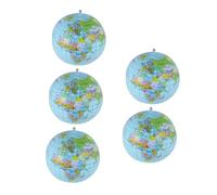 Gogogmee 5 Piezas Globo Pelota de Playa Gigante Bolas de Playa Gigantes inflables para Piscina para Bolas de Piscina de polivinilo