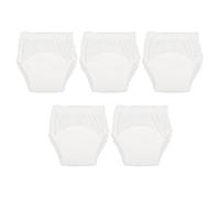 Gogogmee 5 piezas Pantalones de Entrenamiento para Niña de Algodón Suaves y Lavables Ropa Interior Absorbente para Niñas Pañales Reutilizables para Aprender Dejar el Pañal Talla