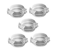 Gogogmee 5 piezas Protector de Perillas para Estufa de Gas Cubiertas Seguras para Hornillos y Horno Bloqueo Infantil para Prevenir Accidentes Cocina Fácil Instalación y Uso Seguro