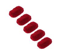 Gogogmee 5 Rollos Hilo Algodón para Tejer y Crochet Cuerda Trenzada Gruesa Suave y Duradera para Manualidades DIY Costura y Decoración Hogar