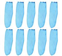 Gogogmee 50 Piezas Cubrezapatillas Impermeables Desechables de Plástico Unidades Largas y Resistentes para Lluvia Cubrecalzado Grueso y Prueba de Agua Protección Eficaz para Zapatos Días