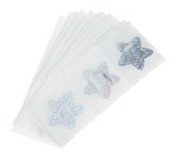 Gogogmee 50 Piezas De Star Vendajes De Con Purpurina Vendajes De Brillo Banda De Brillo Dibujos Animados Almohadillas Color De Polivinilo Azul