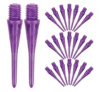 Gogogmee 50 Piezas Puntas de Dardos Suaves Portátiles de Accesorios de Recambio para Dardos Electrónicos