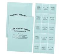 Gogogmee 50piezas Toallitas Depilatorias Aceite para Después Depilación Removedor de Residuos de Cera Cuidado Post Depilatorio Piel Toallitas Post Depilatorias para Quitar Cera