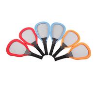 Gogogmee 5Piezas Raquetas de Playa para Raquetas Bádminton y Balones Oceánicos para Interior y Exterior Diversión y Actividades