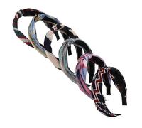 Gogogmee 6 Piezas Diademas Anudadas Elásticas para Mujer Bandas Anchas Ajustables Accesorio de Moda para Yoga Deporte Maquillaje y Fiestas