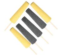 Gogogmee 6 Piezas Esponjas Reutilizables para Cerámica con Palitos para Modelado Acabado y Alisado de Arcilla Herramientas Profesionales para Torneado y Escultura Barro Esponjas Resistentes