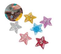 Gogogmee 6 Piezas Star Shaped Diamond Paint Magnetic Cover Locator Holder Precise Positioning Tool For DIY Cross Stitch Slip Design Portable Crafting Accessories