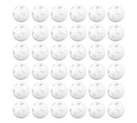 Gogogmee 60 piezas Bolas Sonajeras de Plástico para DIY Insertos Seguros para Juguetes Blandos de Niña Accesorios para Reparación de Muñecos y Juguetes Sensoriales