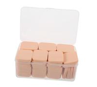 Gogogmee 60 Piezas Borla de Maquillaje Cuadrada Esponjas de Maquillaje para Rostro Aplicadora de Polvos Suaves para Uso Diario