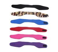 Gogogmee 6piezas Diadema De Neopreno Para Natación Protección Auditiva Transpirable Para Deportes Para Adultos