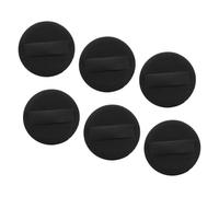 Gogogmee 6piezas Para Polvos De Maquillaje Unidades Almohadillas Faciales Aplicadores Sueltos Versátiles Suave
