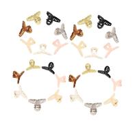 Gogogmee 70 Piezas Mini Pinzas de Garra Pequeñas Clips de Transparentes sin Deslizamiento Colores Jelly para Peinados Diarios y Fiestas Accesorios Ligeros para Mujeres y Niñas