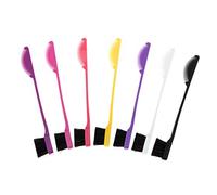 Gogogmee 7piezas Pinceles De Maquillaje Para Cejas Pestañas y Pelo Incluye Cepillo Para Tinte De Cabello Cepillo Delineador y Peine De Bordes Para Maquillaje De Precisión y Cuidado Del Cabe