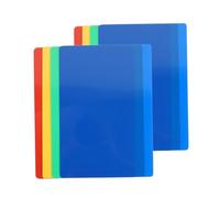Gogogmee 8 Piezas Tablas de Corte de Arcilla Polimérica para Alfombrillas de Manualidades Reutilizables y Ligeras Base Plástica para y Modelado Infantil