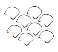 Gogogmee 8 piezas Tapones de Oído Silicona con Banda Reutilizables y Lavables para Dormir Estudio y Trabajo Protección Auditiva Cómoda y Antiruido