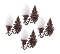 Gogogmee 87, Color Cobre Antiguo, Luz Blanca, Accesorio Decorativo para Mesa de Arena DIY, Modelo Compacto y Resistente para Mini Casas