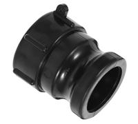 Gogogmee Accesorio Adaptador de Leva Rápida para Tanque Ibc 1000l, Conector Npt 2 Pulgadas, Accesorio de Manguera Bloqueo de Leva para Uso Industrial y Drenaje Hidráulico